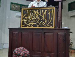 Wujud Kepedulian, Ketua KKSS Sultra Beri Bantuan Pembangunan Masjid Besar Baitul Makmur Kota Raha