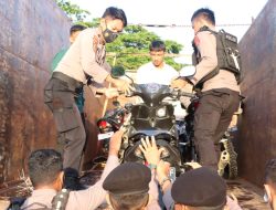 Penertiban Balap Liar Hari Kedua Ramadhan, Satlantas Polres Kendari Amankan 43 Unit Sepeda Motor