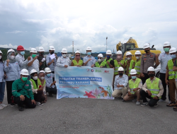 Green Project, DSSP Power Kendari Resmikan Bank Sampah Hijau Terpadu dan Transplantasi Terumbu Karang