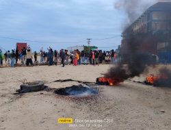 Breaking News: Ratusan Buruh TKBM Tunas Bangsa Mandiri Tutup Akses Pelabuhan KNP Bungkutoko