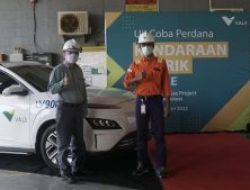 Komitmen Praktik Berkelanjutan, PT Vale Catat sejarah Baru, Uji Coba Mobil Listrik di Area Operasional