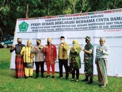 Demi Melestarikan Budaya dan Menjaga Persatuan, Pemkab Konawe Gelar Pawai Budaya Nusantara