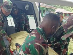 Satu Prajurit TNI Terluka Ditembak KKB