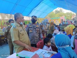 Kery Pantau Langsung Pelaksanaan Vaksinasi Perdana untuk Anak di SDN 1 Unaaha