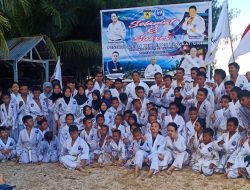 Puluhan Karateka Muda Wadokai Sultra Ikuti Ujian Kenaikan Sabuk