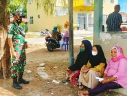 Ciptakan Kedekatan dengan Warga, Kodim 1413 Buton Gelar Komsos