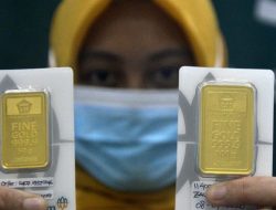Emas Antam Turun Seharga Rp1000 , Pada Senin 24 Januari 2022