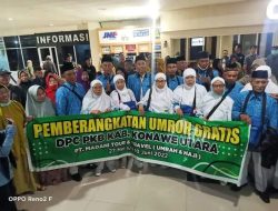 PKB Konut Berangkatkan Kadernya Umrah Gratis