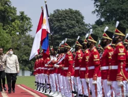 Presiden Jokowi Sambut Kedatangan Presiden Filipina