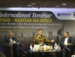 DPN Peradi dan Malaysian Bar Gelar Seminar Bahas Hukum Antarnegara