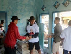 OMG Jabar Gotong Royong Bangun Tempat Wudu dan Toilet Umum di Majalengka