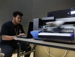 PYCH Dorong Pemuda Papua Untuk Berkarya Lewat Kegiatan Printing