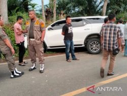 Detik-Detik Mobil Dinas Wabup Mukomuko Kecelakaan di Jalan Lintas Sumatera