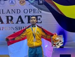 Karateka Asal Sultra Ukir Prestasi di Thailand Karate Championship 2023