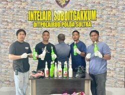 Polda Sultra Amankan Seorang Nelayan Penguna Bahan Peledak di Perairan Pulau Bokori