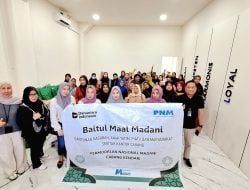 Sambut Tahun Baru 1 Muharram 1447 H PNM Berikan Santunan kepada 100 Nasabah Mekaar