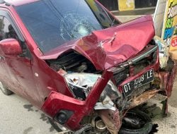 Naas, Tabrakan Maut Beruntun di Jalan Wayong, Satu Tewas